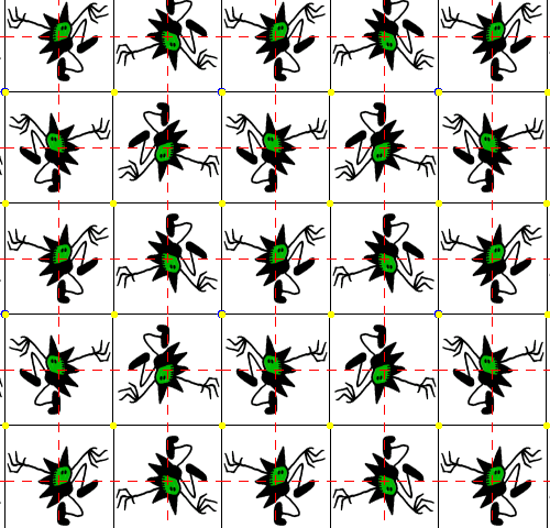 Cell wrapped to form a torus